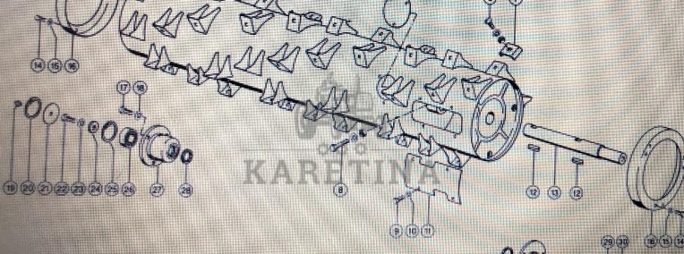 Bęben Doprowadzający ASP Nr kat. 000 663 041 4 Nr kat. 000 663 041 4-1