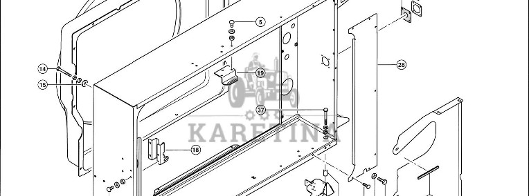 Claas Lexion 560 KOŁPAK KIERUNKU WIATRU 0007981722 (Szyb powietrza; cat c9, c6.6)-1