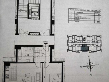 mieszkanie 2 pokoje z możliwością podziału na 3-1