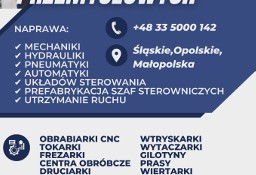 Serwis maszyn CNC - Śląskie, Małopolska, Opolskie