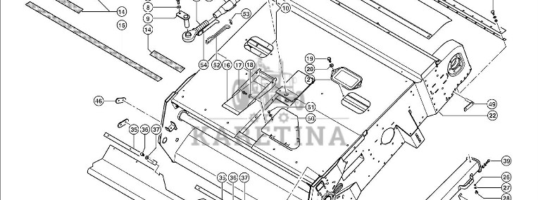 Claas Lexion 600 PRZEGUB 0005317840 (Hp-kanał wciągający)-1