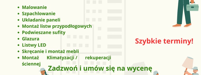 Remonty , Malowanie , Szpachlowanie - Szybkie Terminy-1