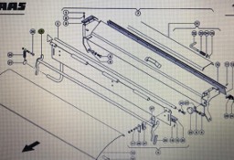 CLAAS 00 0757 517 2/Claaas Lexion dżwignia napinacza - 580 560-540 460-440 770-760 670-640
