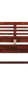 vidaXL Rama łóżka, lite drewno akacjowe, 180x200 cm 245482-4
