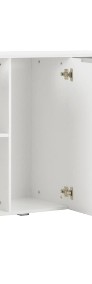 vidaXL Komoda na wysoki połysk, biała, 107 x 35 x 76 cm 283718-4