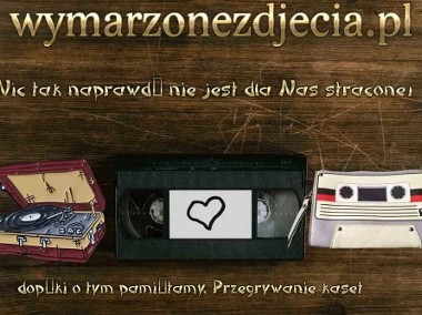 Przegrywanie kaset VHS,Minidv,hi8 filmów 8mm Gdańsk 7 dni w tyg od 25łzł/1szt-1