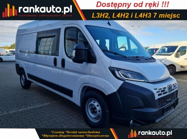 Fiat Ducato L3H2, L4H2 i L4H3 140KM Brygadówka 7 miejsc w MEGA cenach od ręki !!-1