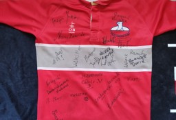 Koszulka reprezentacji Polski rugby autografy!