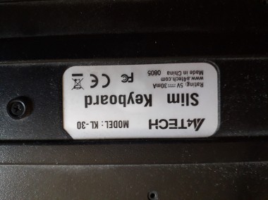 Klawiatura komputerowa A4Tech Slim Keyboord KL-30, PS2, -2