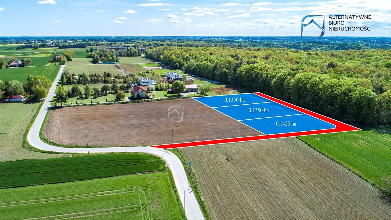 Działki budowlane pod lasem w Smugach - Widok 2