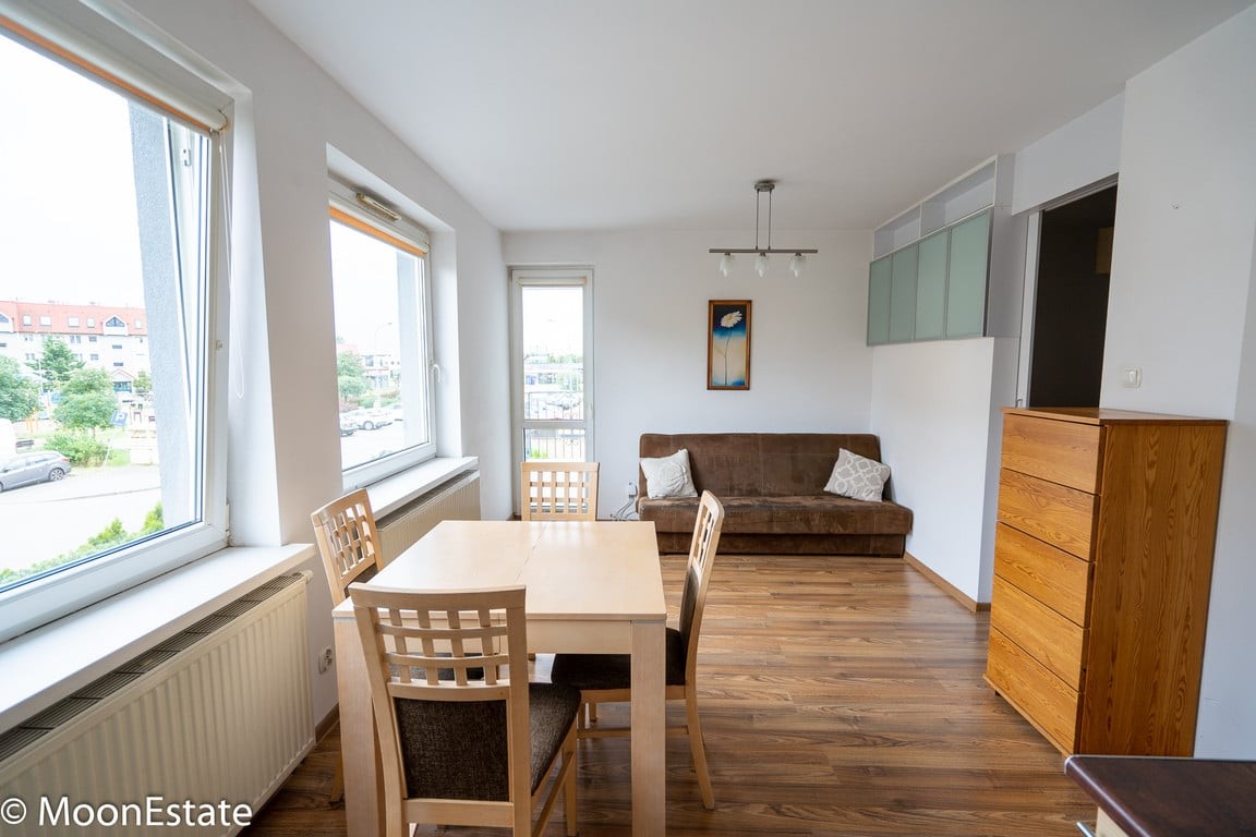 Funkcjonalne mieszkanie ze strefą sypialnianą | BALKON i PIWNICA, gdański