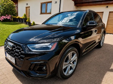 Audi Q5 2025 2.0 TFSI 265 KM Quattro S line 11 tys. km Panorama Jak nowe-1