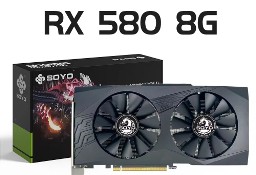 SOYO Karty Graficzne Radeon RX580 8G GDDR5 Pamięć Karta Wideo Gamingowa 