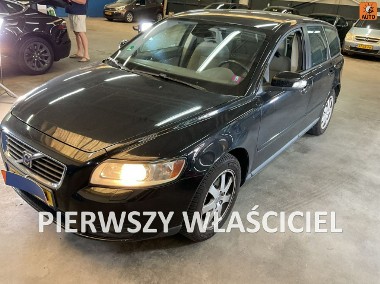 Volvo V50 II Po liftingu, benzyna, alufelgi, klimatronik, isofix, jasne wnętrze-1