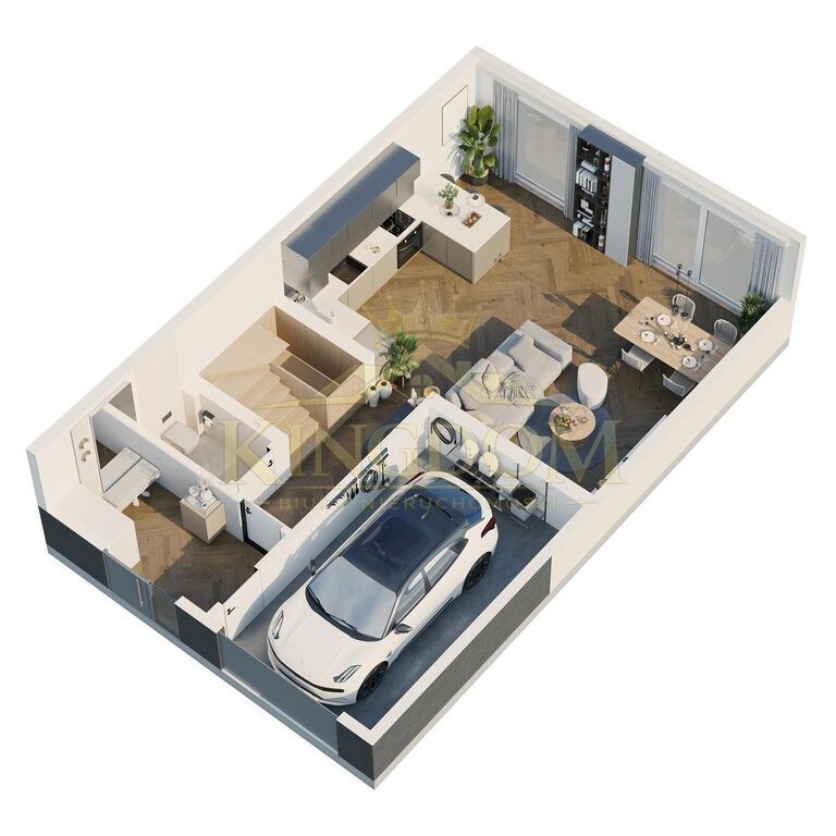 Nowy dom 105 m2 z garażem | Iwiny k. Wrocławia