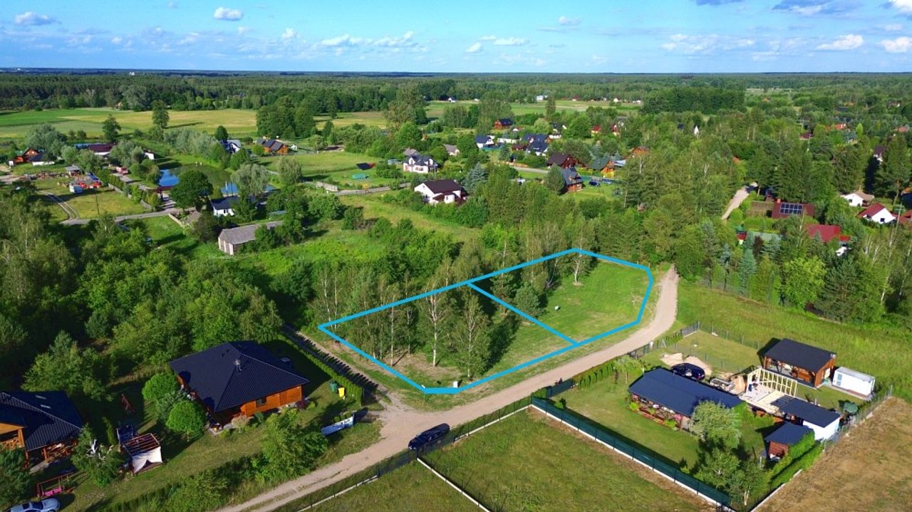 Działka | 941 m² | Okuninka | J. Białe - Widok 2