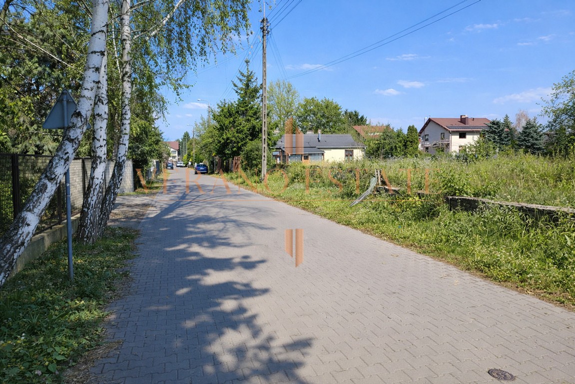 Działka budowlana - centrum Łomianek ul. Agawy - Widok 2