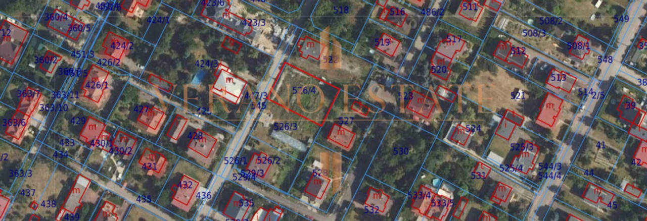 Działka budowlana - centrum Łomianek ul. Agawy - Więcej