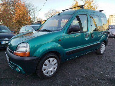 Renault Kangoo I 5drzwi KLIMA benzyna 111 tys przebiegu stan bdb w cenie oplaty-1