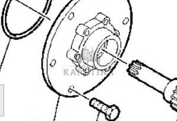 John Deere 9780CTS 9780i CTS 2005rok Piasta Skrzyni Biegów H130407