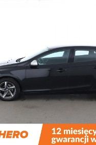 Volvo V40 II 2.0D 6MT R-Design Klimatronik Tempomat Nawigacja Skóra Nappa TFT PDC-2