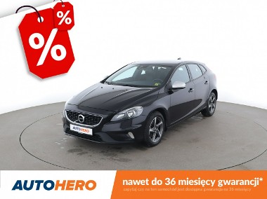 Volvo V40 II 2.0D 6MT R-Design Klimatronik Tempomat Nawigacja Skóra Nappa TFT PDC-1