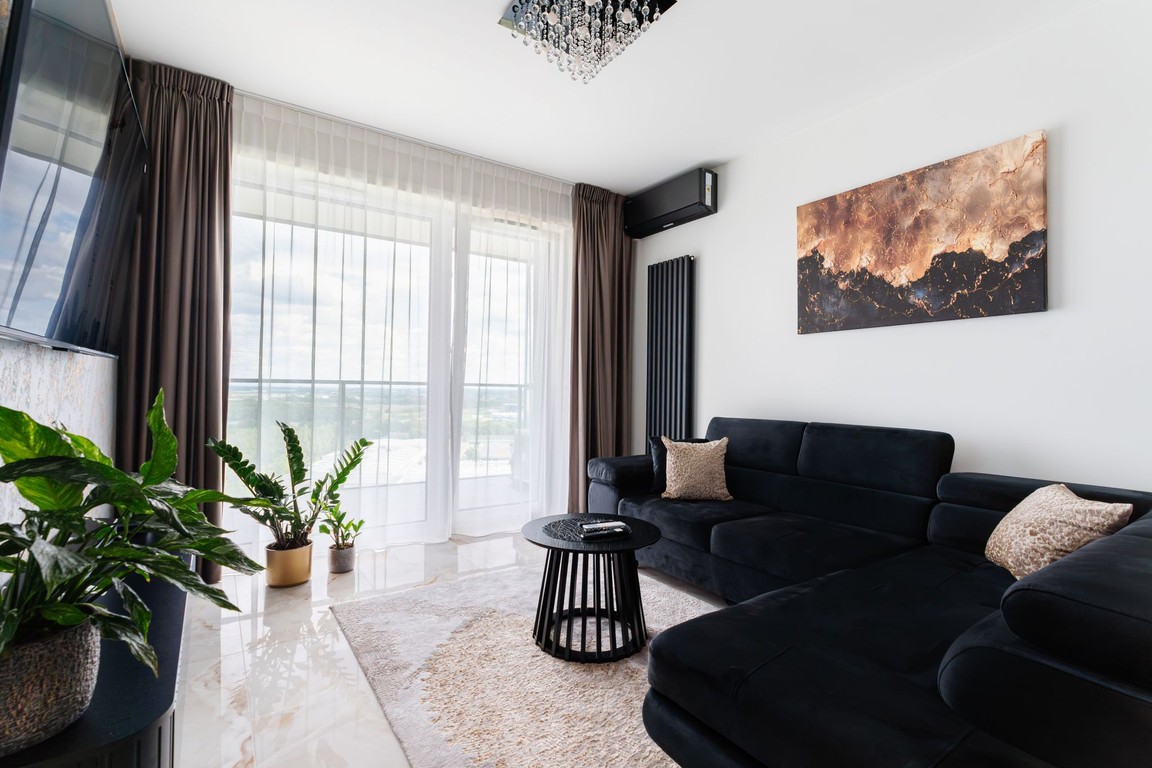 Piękny Apartament na 17 piętrze z tarasem i garażem