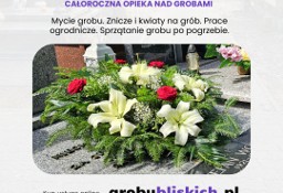 Opieka nad grobami Stara Iwiczna - mycie grobu, znicze i kwiaty na grób