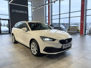 SEAT Leon III ST Style 1.5TSI 130KM M6 2021 r., salon PL, I właściciel, f-a VAT-1