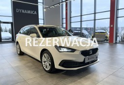 SEAT Leon III ST Style 1.5TSI 130KM M6 2021 r., salon PL, I właściciel, f-a VAT