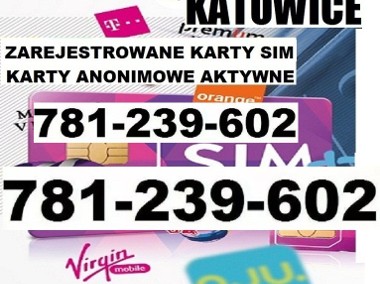 Karty sim anonimowe zarejestrowane anonim karta startery działaja polskie detal-1