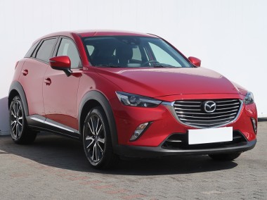 Mazda CX-3 Salon Polska, Serwis ASO, Automat, Skóra, Navi, Klimatronic,-1