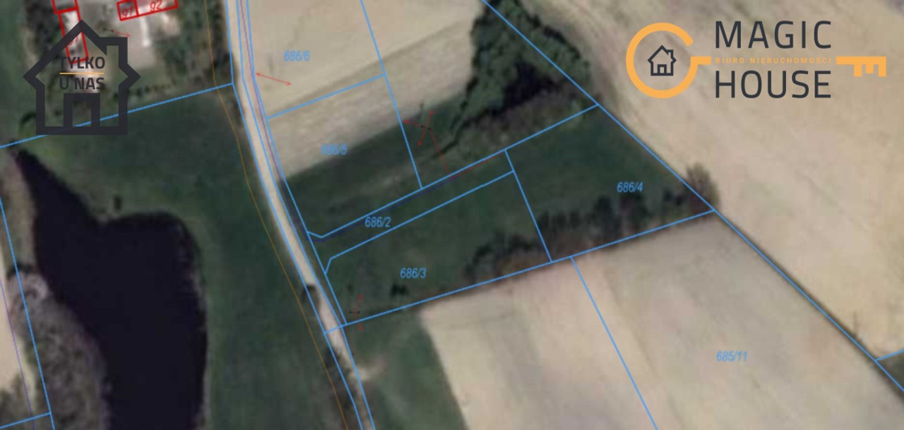 Działka na sprzedaż, 1215 m², Przodkowo Szarłata - Widok 2