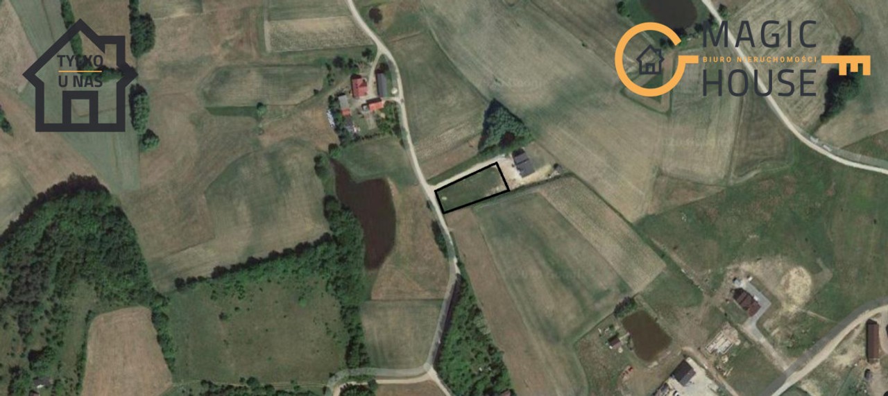 Działka na sprzedaż, 1215 m², Przodkowo Szarłata - Widok 3