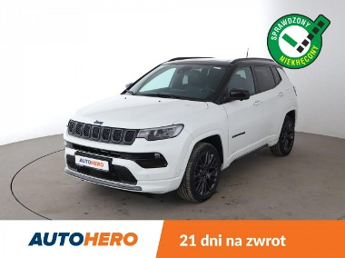 Jeep Compass II FV23 4x4 PHEV S Panorama Grzane Wentylowane Fotele Skóra Kamera Navi-1