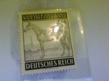 Znaczek pocztowy Trzeciej Rzeszy z 1943 roku-1