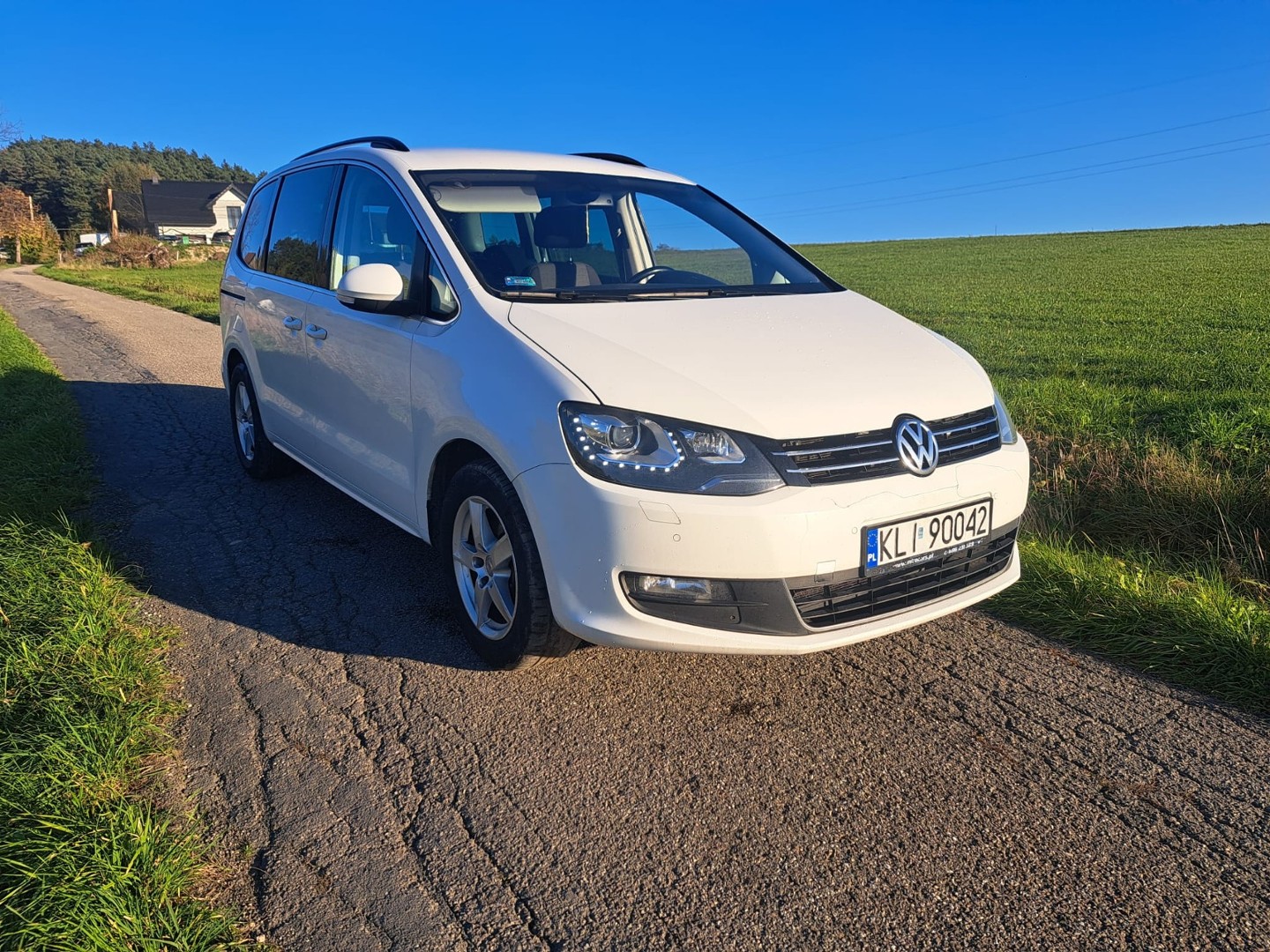 Volkswagen Sharan II 4motion 4x4 2.0 tdi xenon enon 7 miejsc