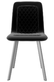 vidaXL Krzesła stołowe, 2 szt., czarne, aksamitne282570-2
