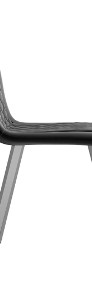 vidaXL Krzesła stołowe, 2 szt., czarne, aksamitne282570-3