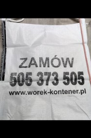 Wywóz gruzu BiG BaG 1m3 worek-kontener truck-strefaChorzów Bytom Katowice Tychy -2