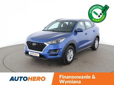 Hyundai Tucson III navi kamera grzane fotele tempomat niski przebieg Bluetooth-1