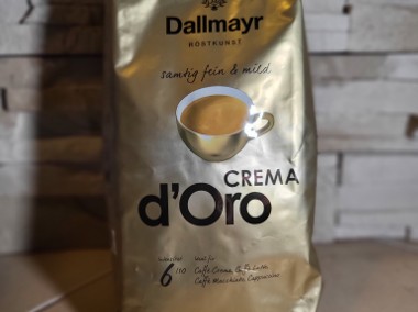 Kawa Dallmayr Crema d'oro 1kg ziarno  Z RYNKU NIEMIECKIEGO-1