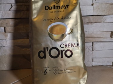 Kawa Dallmayr Crema d'oro 1kg ziarno  Z RYNKU NIEMIECKIEGO-2