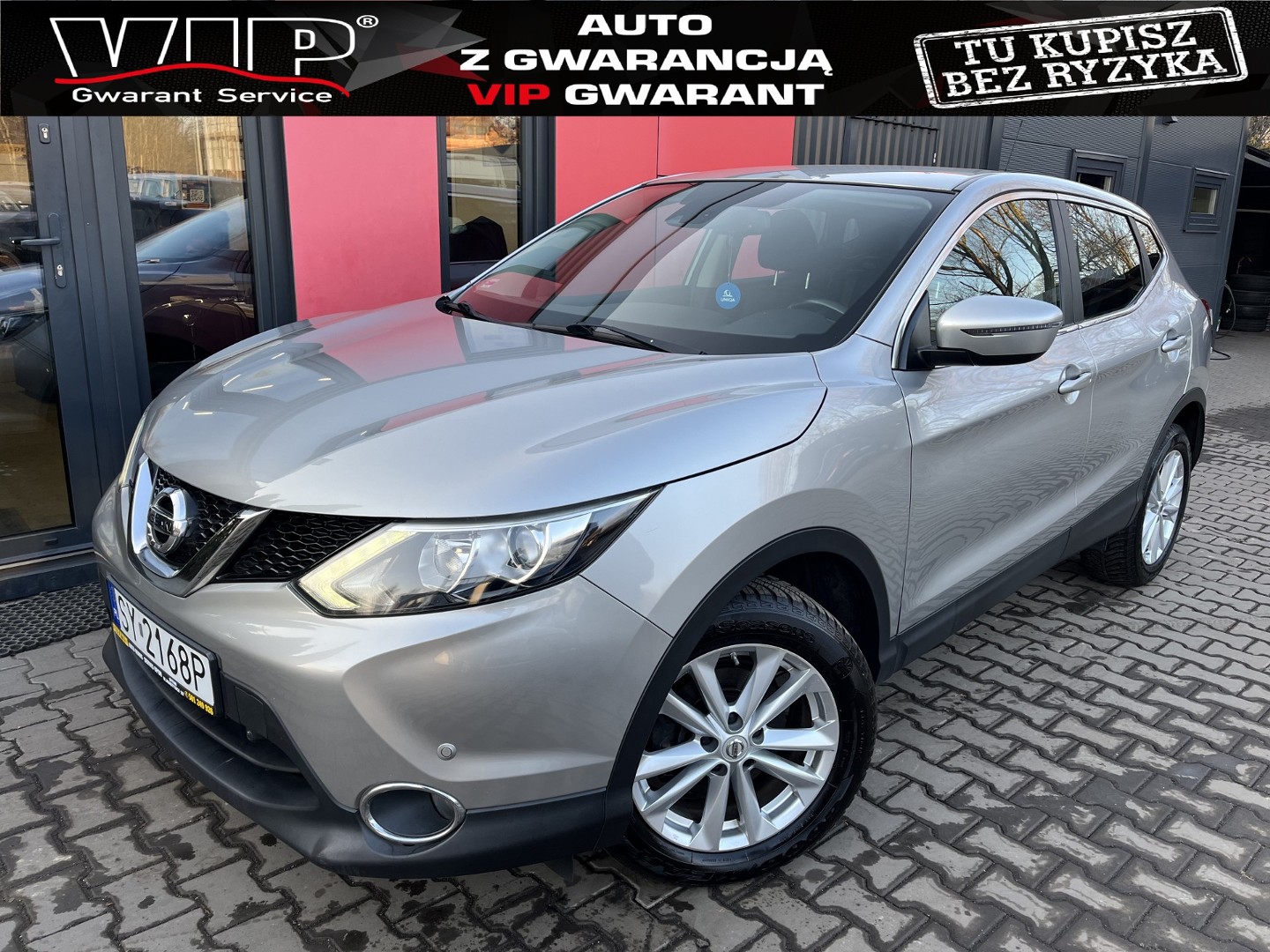 Nissan Qashqai II 1 WŁAŚCICIEL, PODGRZ. FOTELE, SERWIS DO KOŃCA, GWAR. TECHNICZNA