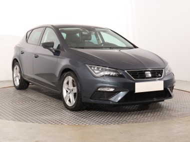 SEAT Leon III , Salon Polska, DSG, Skóra, Navi, Klimatronic, Tempomat,-1