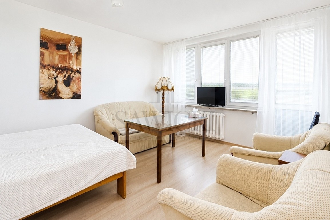 3 pokoje, widna kuchnia, balkon, widok na zieleń