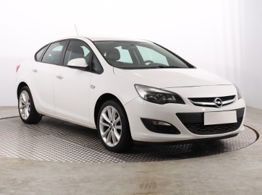 Opel Astra J , Salon Polska, Serwis ASO, Skóra, Klima, Tempomat,-1