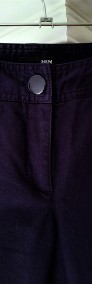 Spodnie S H&M ciemny fiolet-4