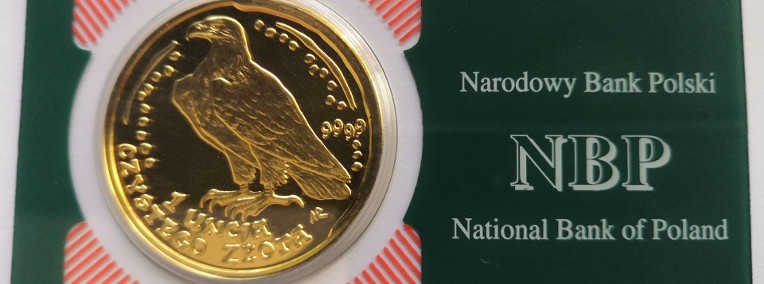 Złota moneta 500zł Orzeł Bielik - 1 uncja czystego złota-1
