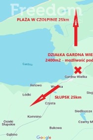 Jezioro Gardno, Działki Gardna Wielka 300m2-3